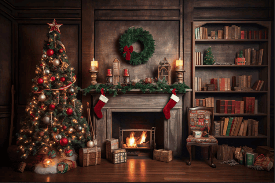 digital background christmas