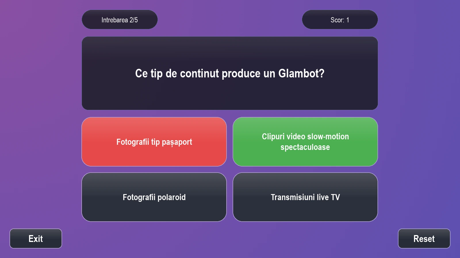 Activare BTL cu jocul interactiv Brand Quiz