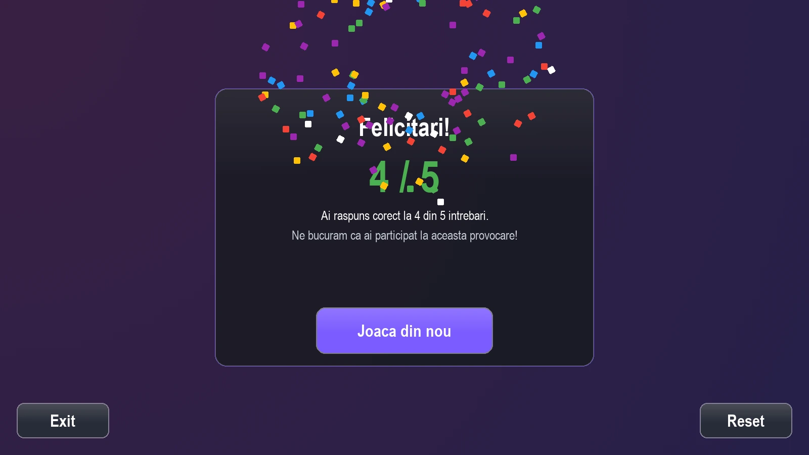 Brand Quiz — joc interactiv branded pentru evenimente