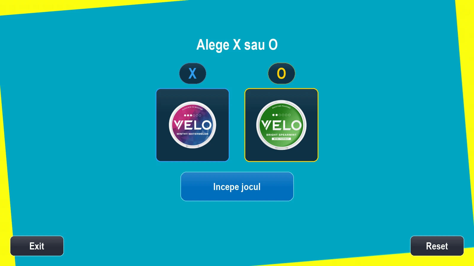 Joc interactiv Tic Tac Toe personalizat pentru evenimente, pe ecran touchscreen 43 inch