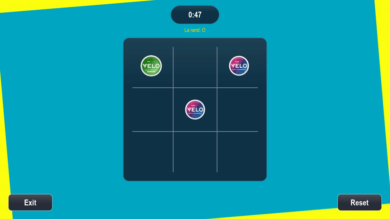 Tic Tac Toe — gameplay branded la eveniment corporate