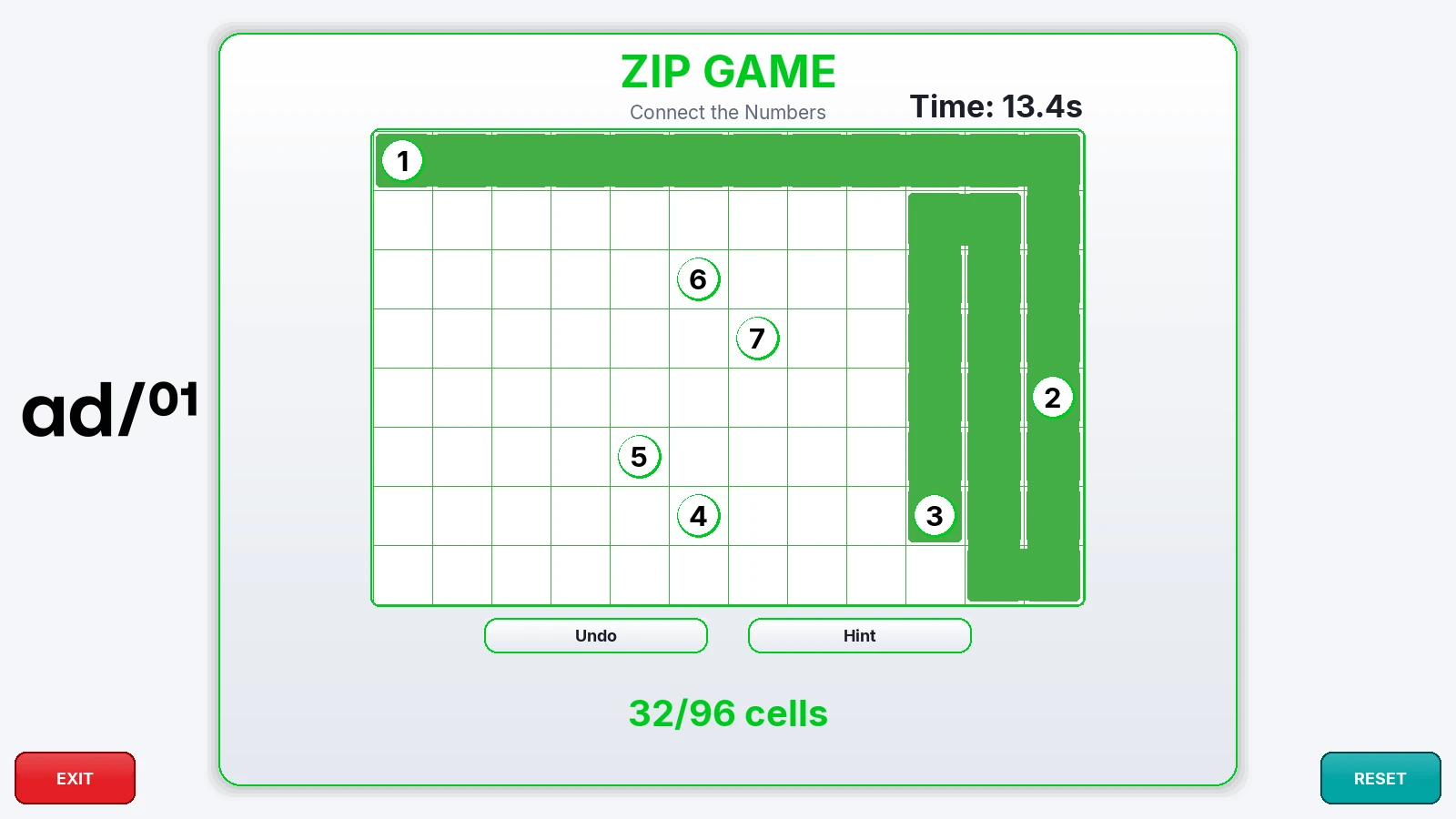 Activare BTL cu jocul interactiv Zip Game in varianta Light