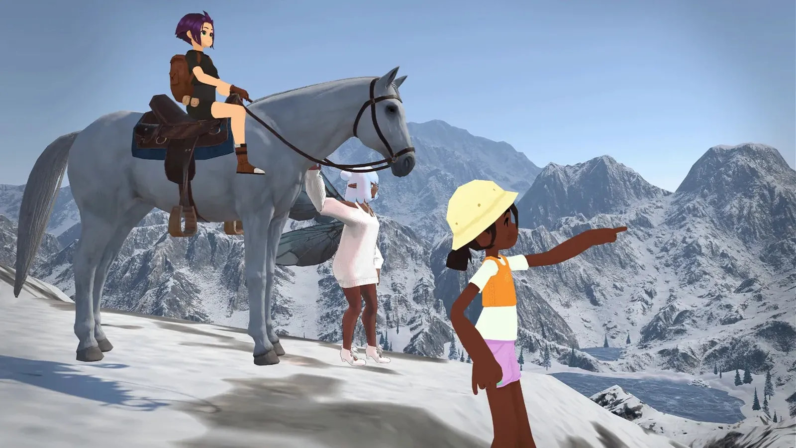 VRChat ruland pe headset Meta Quest 3 la un eveniment corporate